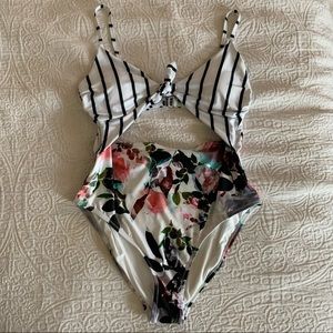ModCloth cutout one piece swimsuit